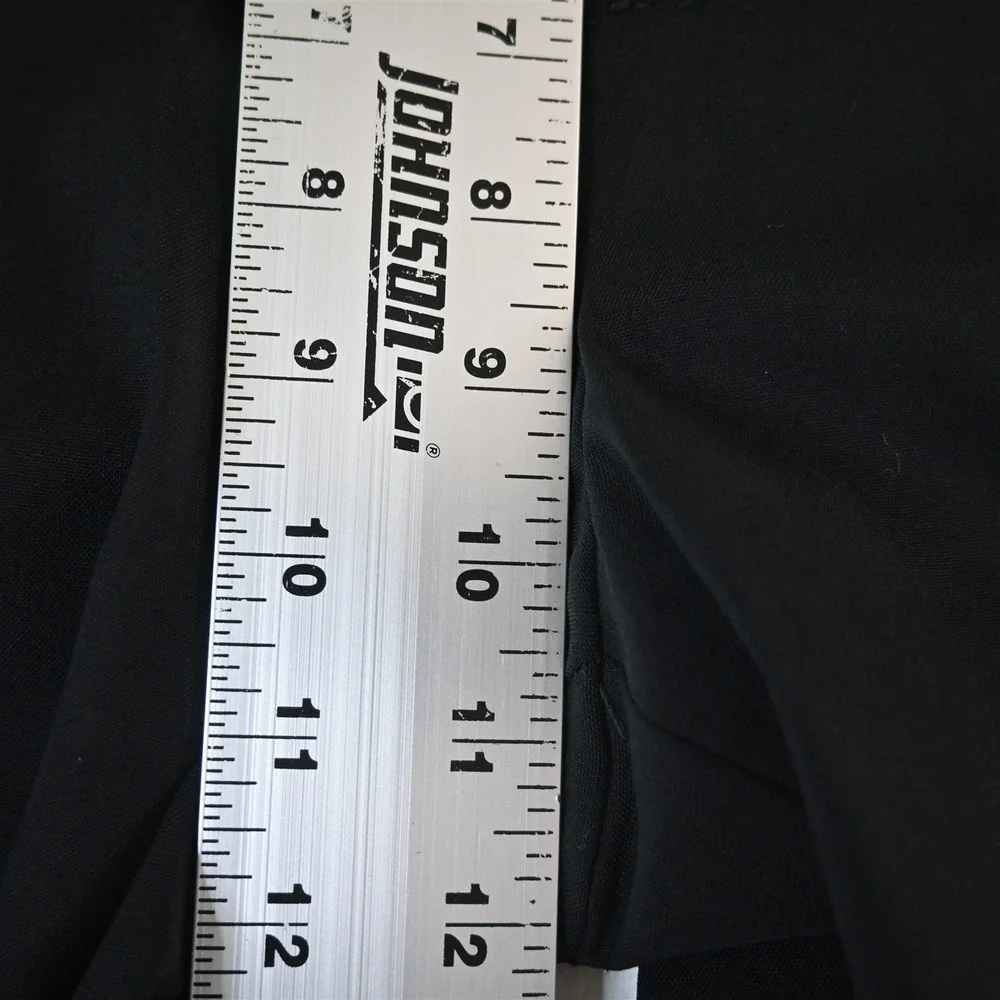 Banana‎ Republic 16 Black Stretch Wool Martin Flare Dress Womens Pants